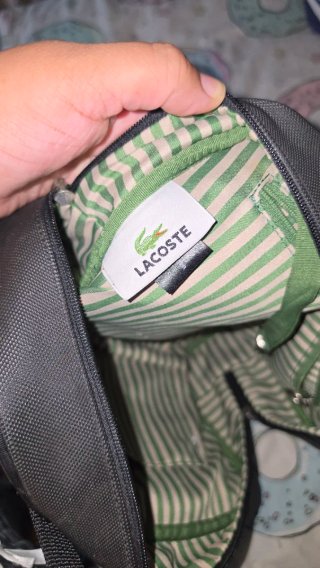 Neceser Lacoste Negro