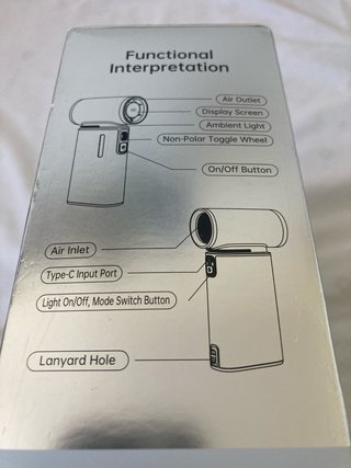 Ventilador JisuLife Ultra1 Portátil