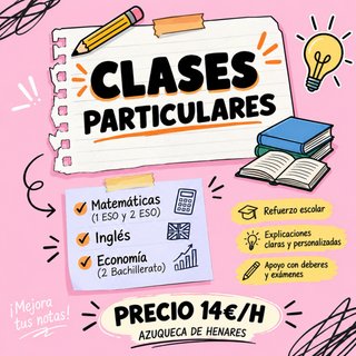 Clases particulares en Azuqueca de Henares