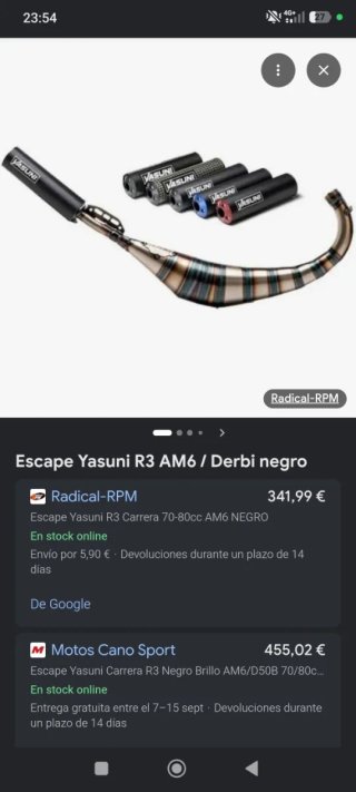 Escape Yasuni R3 AM6 80cc