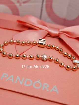 Pulsera Pandora 17 cm color Oro Rosa S925 ALE