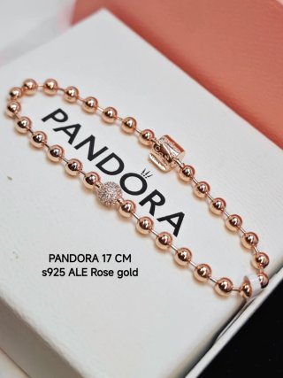 Pulsera Pandora 17 cm color Oro Rosa S925 ALE