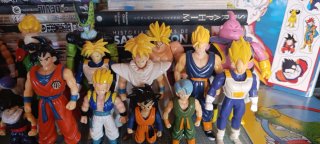 22 Figuras Dragon Ball 90s Bootleg Super Battle