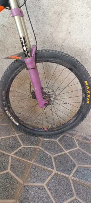 Bici Cube Fritzz Descenso