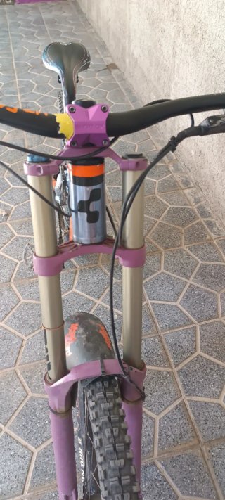Bici Cube Fritzz Descenso