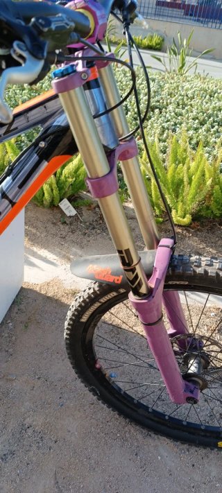 Bici Cube Fritzz Descenso