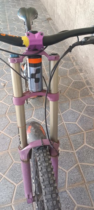 Bici Cube Fritzz Descenso
