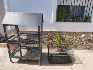 2 Voladeras para pájaros