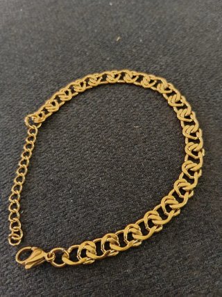 Pulsera laminado oro 18k