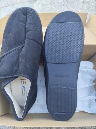 Pantufas Nursing Care Pretas Tamanho M