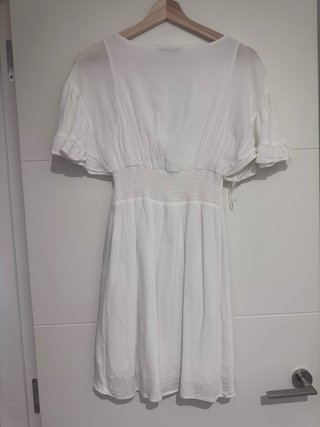 Vestido Verano Stradivarius Blanco