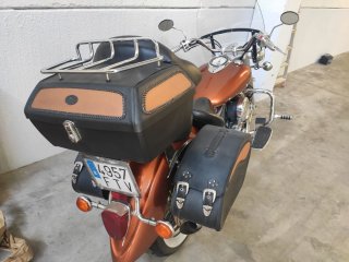 Yamaha Drag Star Classic Cruiser Naranja
