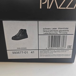 Botines mujer PIAZZA negros