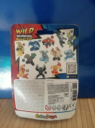 Lotto di 3 Wild Warriors Beast
