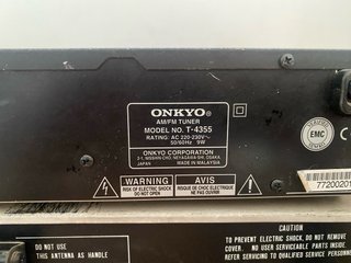 Onkyo T-4355 y Tanol KT-4120 - LEER