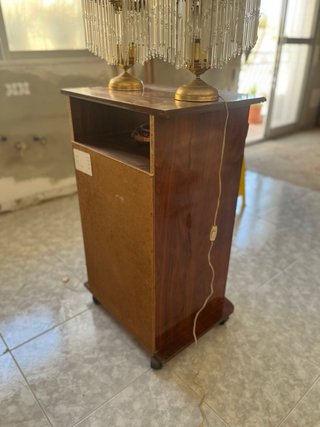 Mueble auxiliar vintage madera
