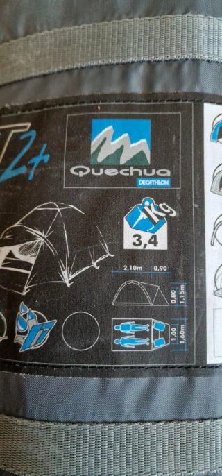 Tienda de campaña Quechua Diosaz T2+