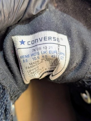 Converse All Star High Batman DC Comics