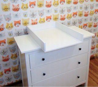 Cambiador para colocar sobre cómoda IKEA Koppang