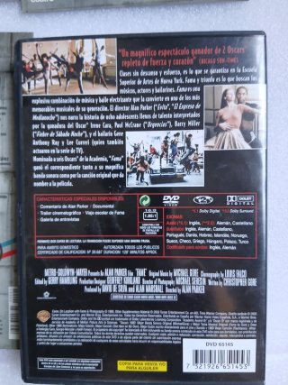 Pack Fama: DVD Película + Curso Baile
