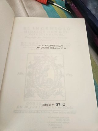 Libro Don Quijote De la Mancha