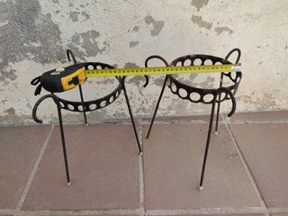 Soportes base trípode para macetas
