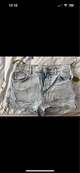 Pack 3 shorts vaqueros Zara y Pull&Bear T.34/36