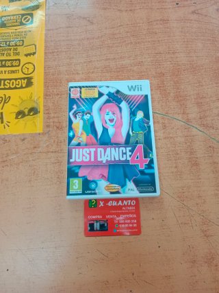 JUEGO NINTENDO WII JUST DANCE 4