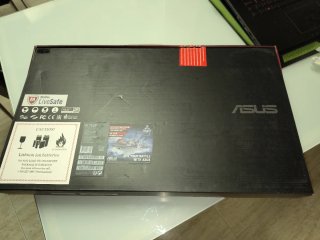 Portatile ASUS GAMING NOTEBOOK GL752V Nero/Rosso