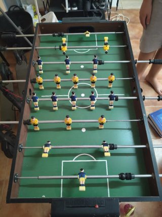 Juego de mesa multijuego: futbolín, hockey y más