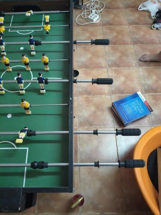 Juego de mesa multijuego: futbolín, hockey y más