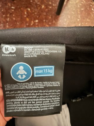 Passeggino per bambini Kinderkraft trimoov 2 3 in 1