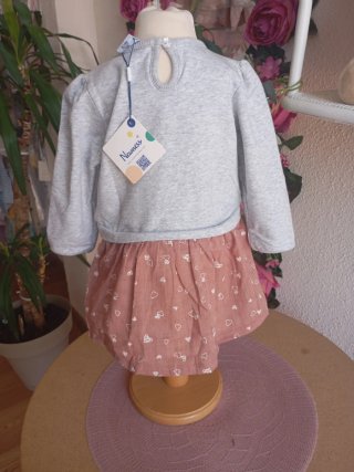 Vestido bebé niña 18 meses 86cm