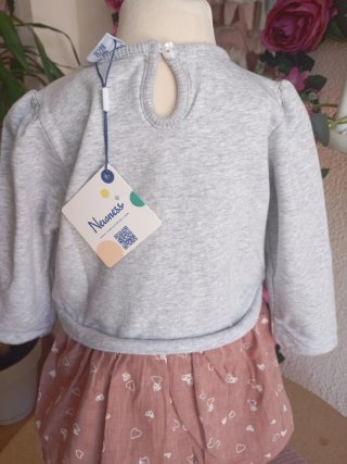 Vestido bebé niña 18 meses 86cm