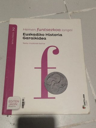 Espainiako historia, 2 Batxilergoa ezagutu saila