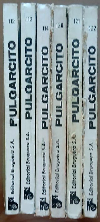 6 tomos "Pulgarcito". Cómics