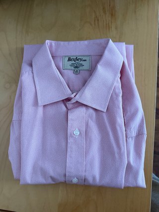 Camisa Bexley para hombre – rosa – talla 40 M
