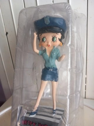 Figura Betty Boop Policía