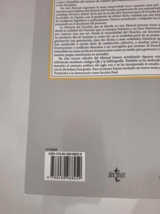 Pack 1° De Derecho. Manual historia del derecho.