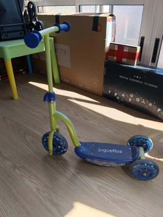 Patinete infantil 3 ruedas Juguettos