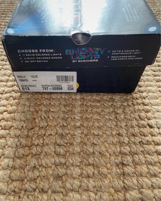 Zapatillas Skechers Niña Luces Talla 34.