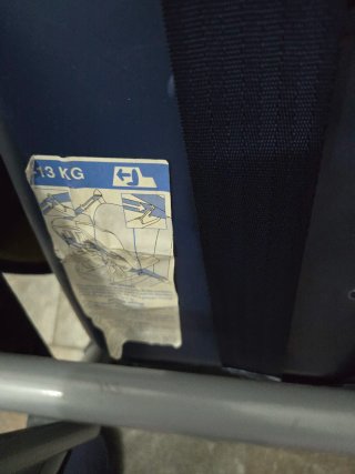 Silla de coche PLAY azul hasta 18 kg