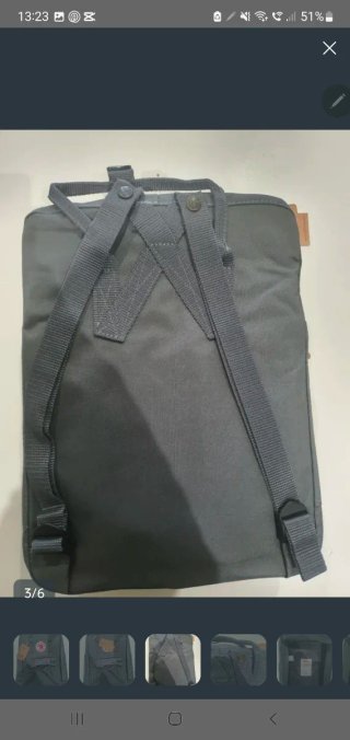 Mochila Fjallraven Kanken Gris