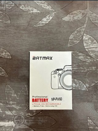 Batteria Batmax NP-FW50 per Sony Alpha (NUOVA)