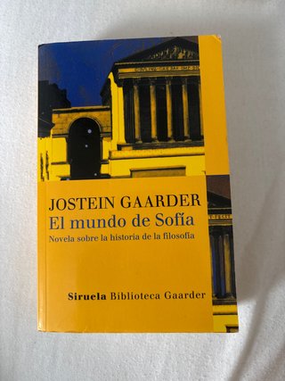 El mundo de Sofía Novela sobre la historia de l...