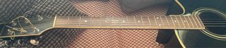 Guitarra Acústica Negra