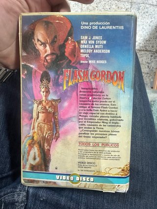 Flash Gordon VHS - Sam Jones