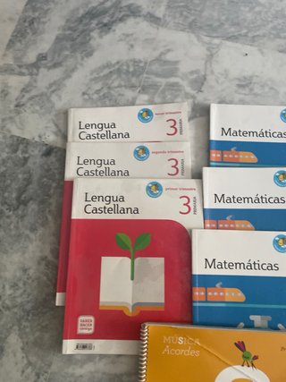 Lote Libros Santillana 3 Primaria