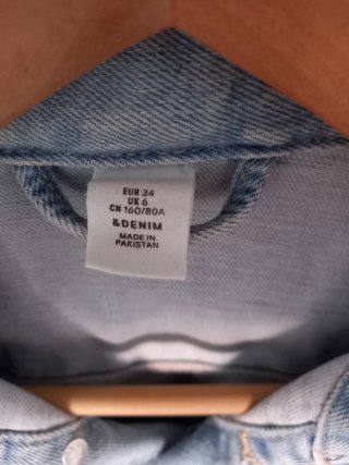 Cazadora vaquera H&M Talla XS