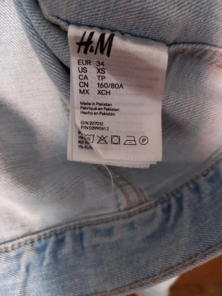 Cazadora vaquera H&M Talla XS
